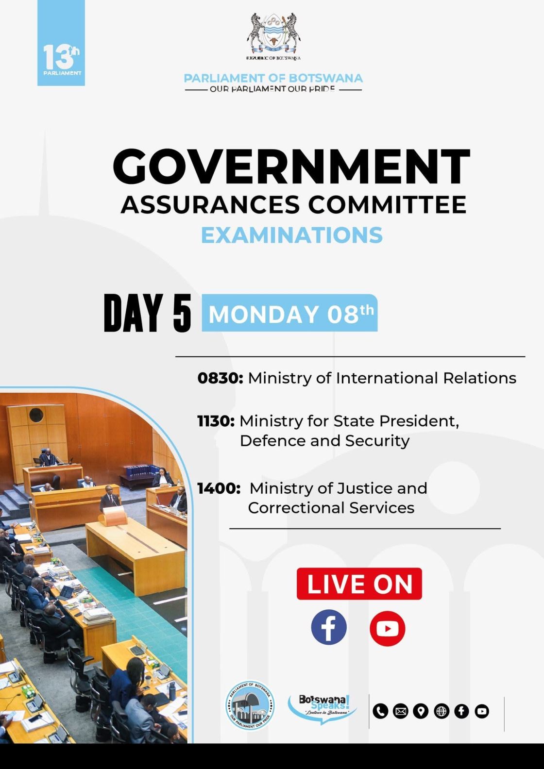 GOVERNMENT ASSURANCES COMMITTEE